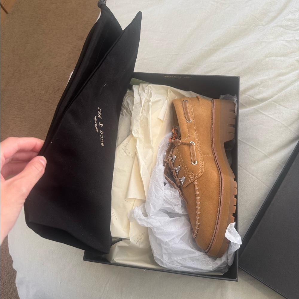rag & bone Cameron Boat Shoes - Picture 3 of 4